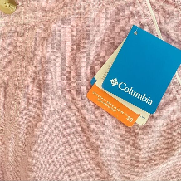 NWT COLUMBIA Performance Fishing Gear Solar Fade 4” pink shorts size 8. - Picture 4 of 7